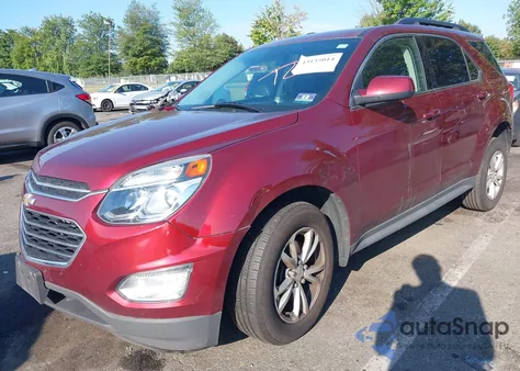 2017 Chevrolet Equinox Lt из США, поврежденный, VIN 2GNALCEK6H1596858